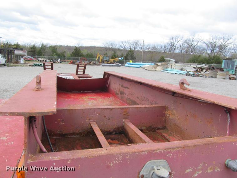 image for item K4949 1979 Holden drop deck equipment trailer