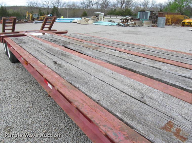 image for item K4949 1979 Holden drop deck equipment trailer