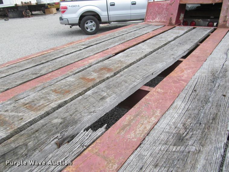 image for item K4949 1979 Holden drop deck equipment trailer