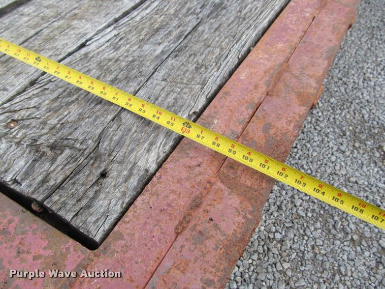 image for item K4949 1979 Holden drop deck equipment trailer