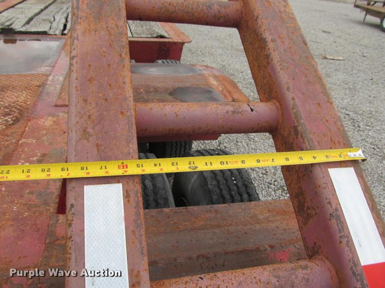 image for item K4949 1979 Holden drop deck equipment trailer