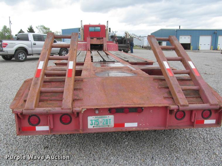 image for item K4949 1979 Holden drop deck equipment trailer