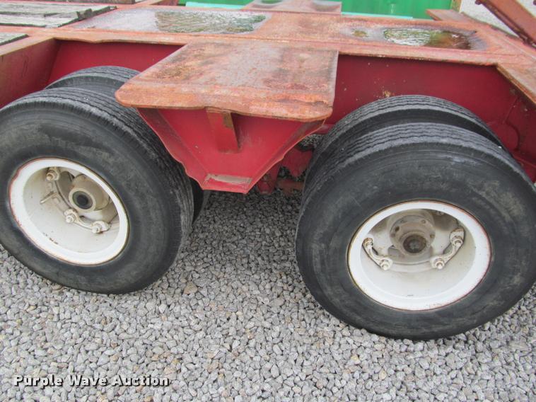image for item K4949 1979 Holden drop deck equipment trailer