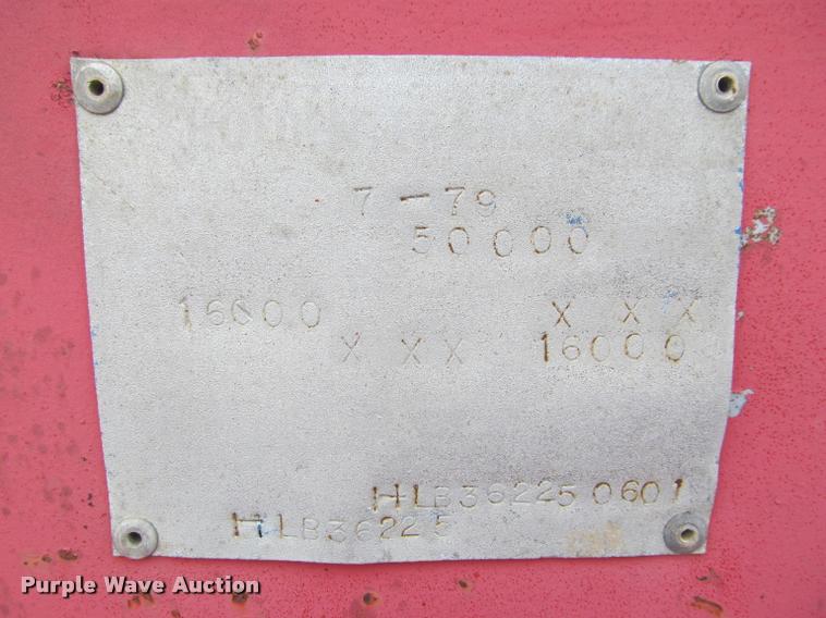 image for item K4949 1979 Holden drop deck equipment trailer