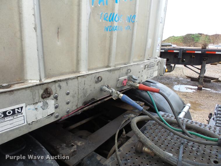 image for item L4663 2003 Wilson CF900 flatbed trailer