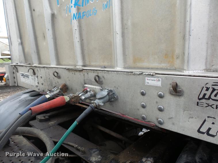 image for item L4663 2003 Wilson CF900 flatbed trailer