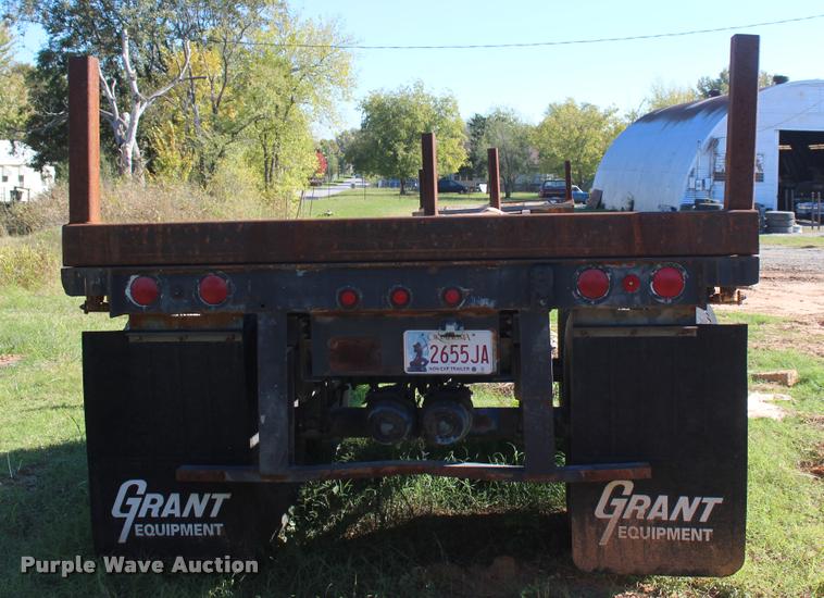 image for item L4906 2005 shop built pipe trailer