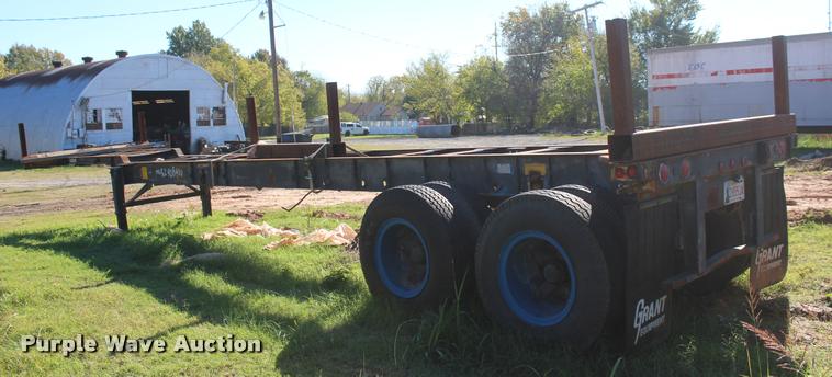image for item L4906 2005 shop built pipe trailer