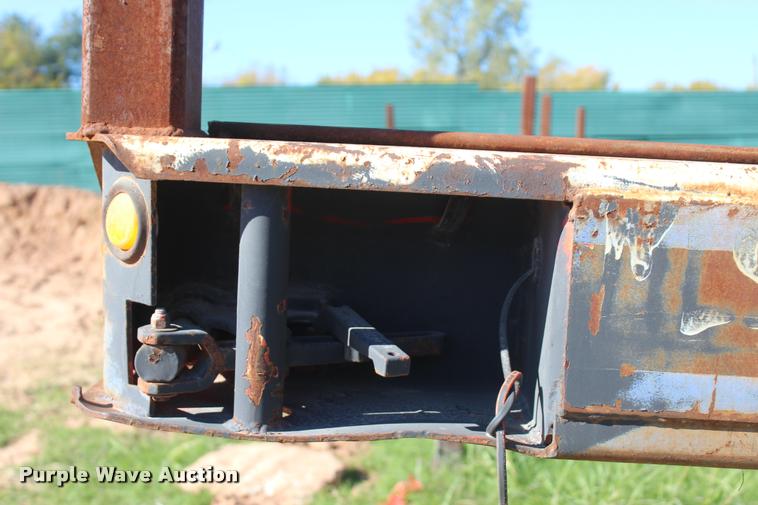 image for item L4906 2005 shop built pipe trailer