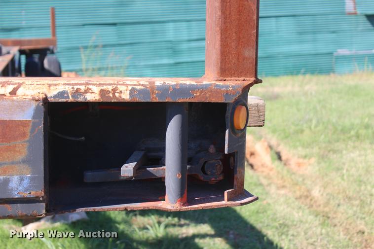 image for item L4906 2005 shop built pipe trailer