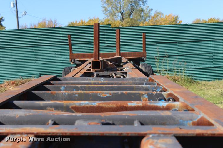 image for item L4906 2005 shop built pipe trailer