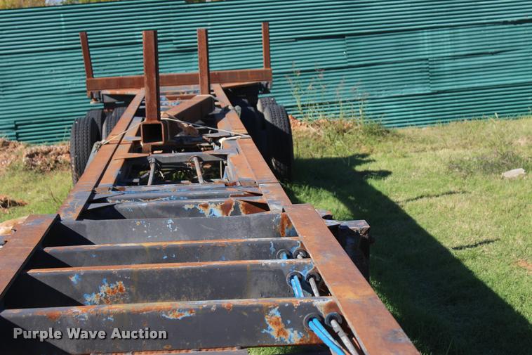 image for item L4906 2005 shop built pipe trailer