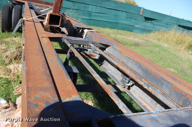 image for item L4906 2005 shop built pipe trailer