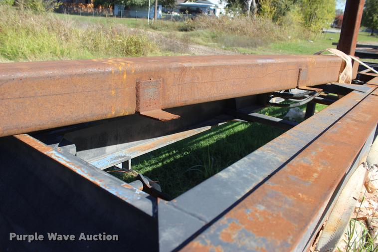 image for item L4906 2005 shop built pipe trailer