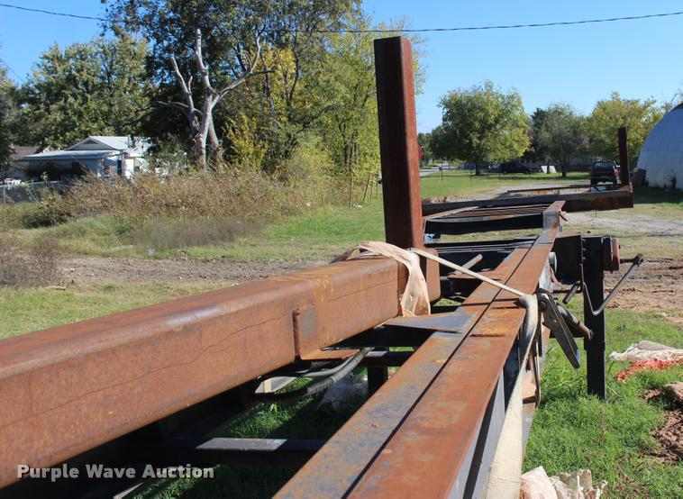 image for item L4906 2005 shop built pipe trailer