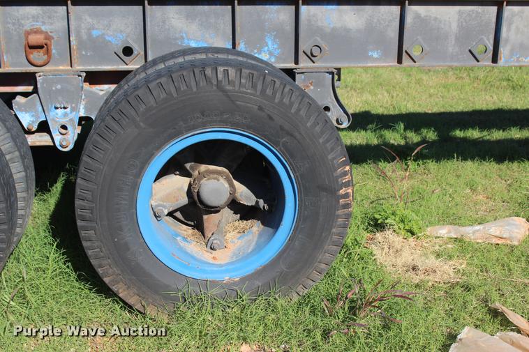 image for item L4906 2005 shop built pipe trailer