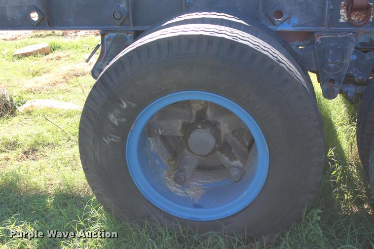 image for item L4906 2005 shop built pipe trailer