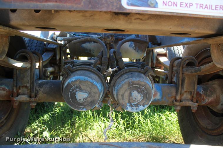 image for item L4906 2005 shop built pipe trailer