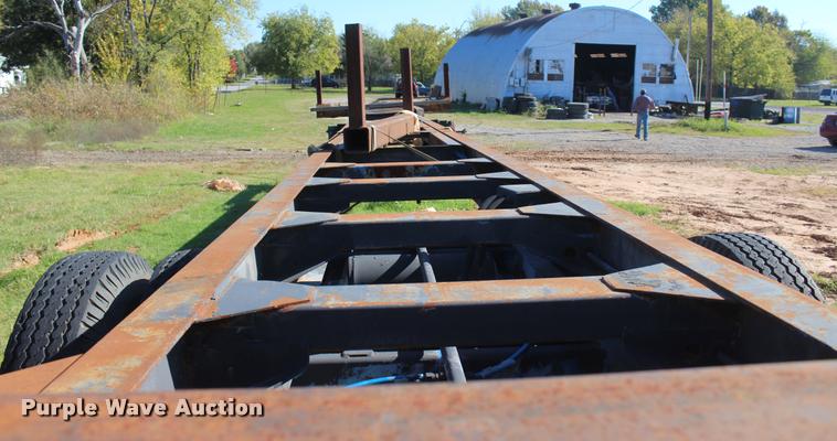 image for item L4906 2005 shop built pipe trailer