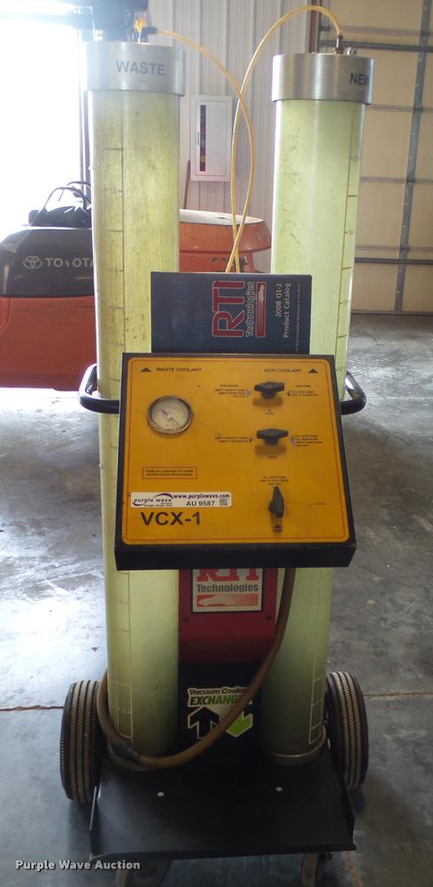 image for item AU9587 RTI Technologies VCX-1 vacuum coolant exchanger