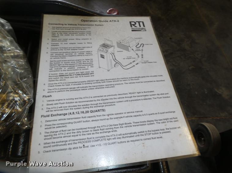 image for item AU9588 RTI Technologies ATX-2 automatic transmission fluid exchanger