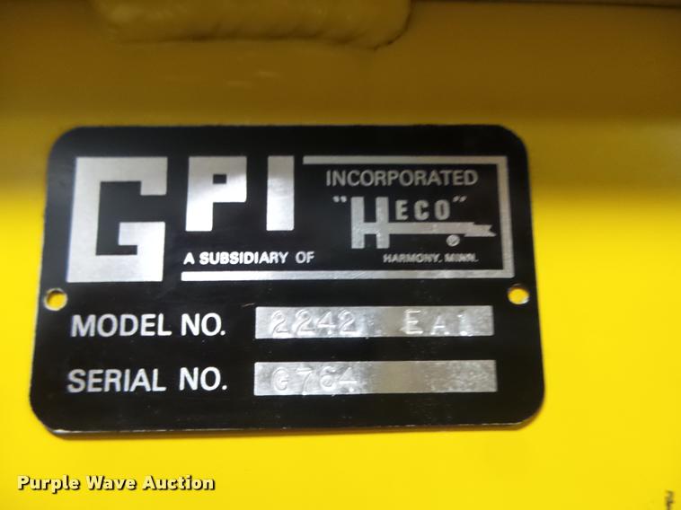 image for item AU9591 Vertec 2242 EA1 cardboard baler