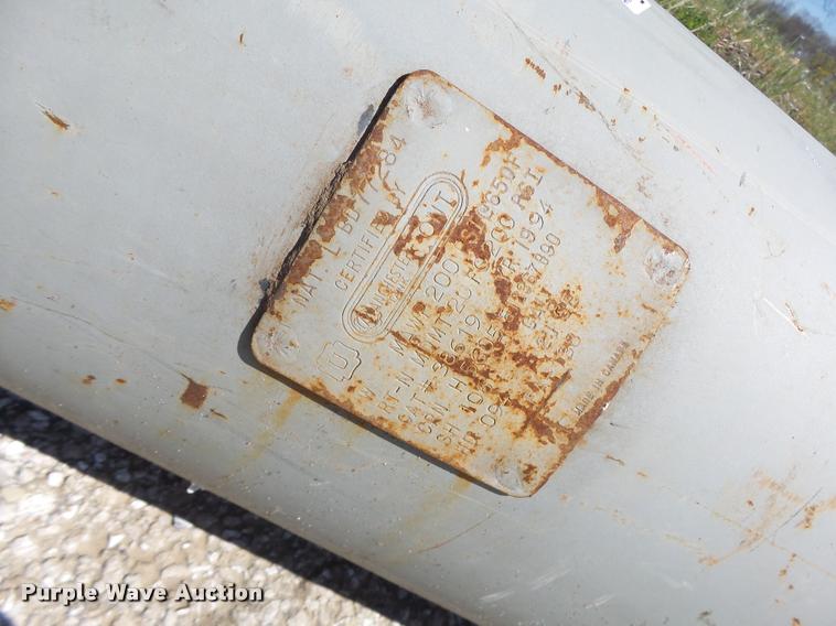 image for item AW9524 1994 Manchester pressure tank