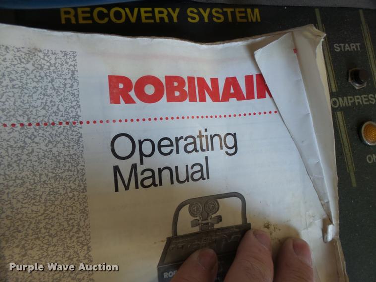 image for item AW9538 Robinair R134A refrigerant recycler