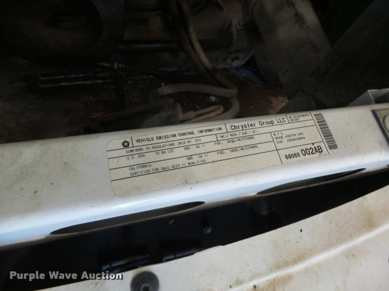 image for item AW9539 2010 Dodge Dakota Ext. Cab pickup truck