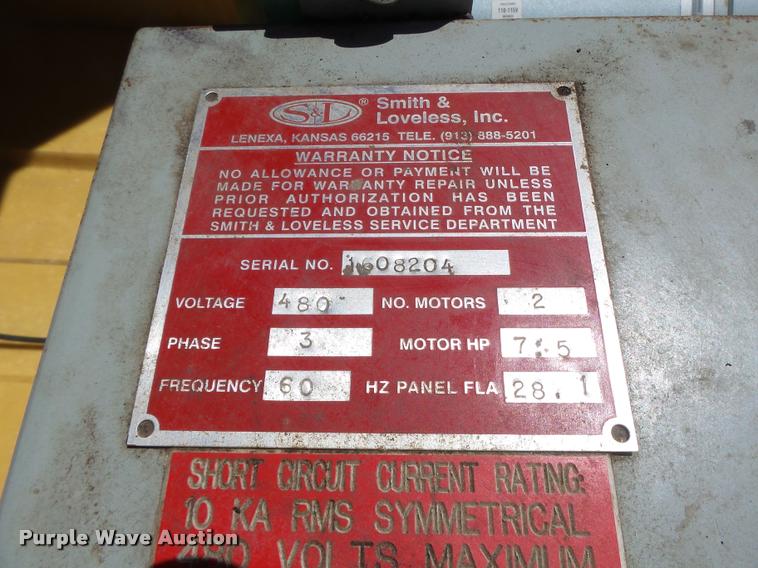 image for item AW9540 Smith and Loveless VSS series lift station