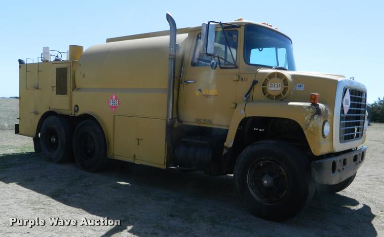 image for item BQ9752 1975 Ford fuel and lube truck