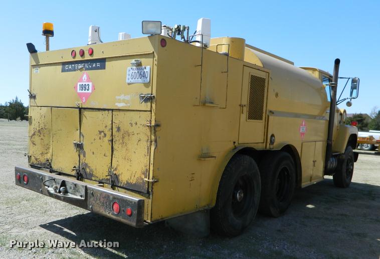 image for item BQ9752 1975 Ford fuel and lube truck