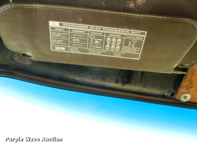 image for item BQ9752 1975 Ford fuel and lube truck