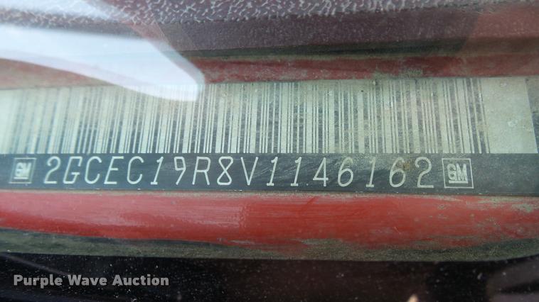 image for item DA0483 1997 Chevrolet 1500 Ext. Cab pickup truck