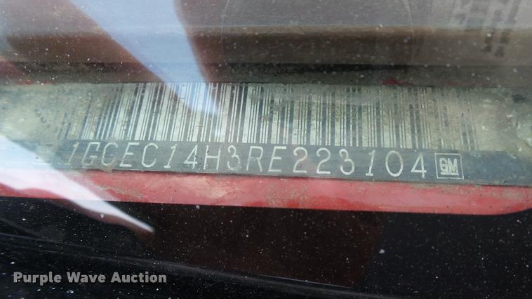 image for item DA0484 1994 Chevrolet 1500 pickup truck