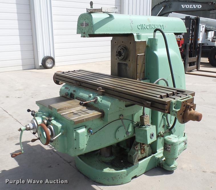 image for item DA0486 Cincinnati No. 3 milling machine