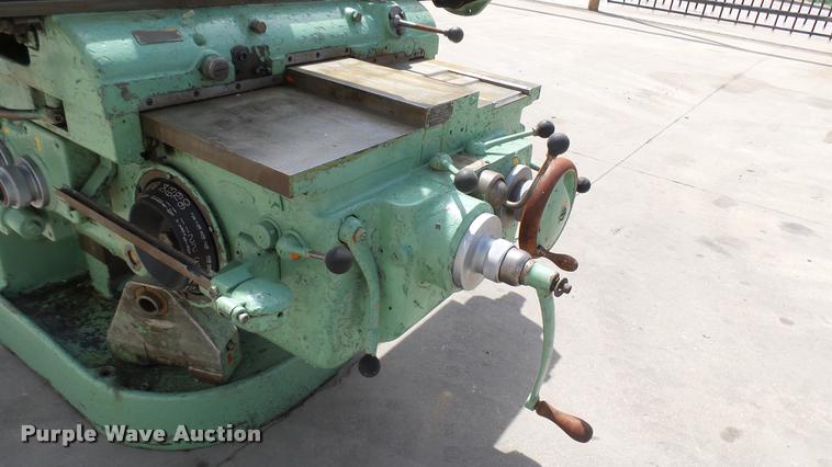 image for item DA0486 Cincinnati No. 3 milling machine