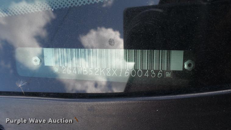 image for item DA0493 1999 Buick Regal