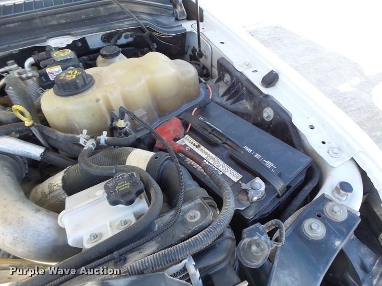 image for item DA3445 2010 Ford F350 Super Duty Crew Cab flatbed pickup truck