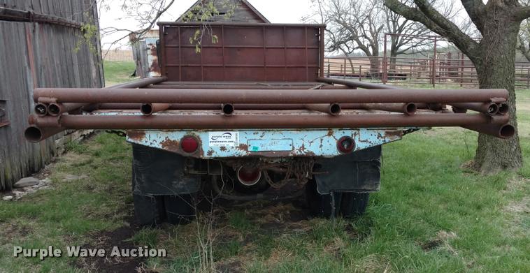 image for item DA5535 1957 Chevrolet flatbed truck