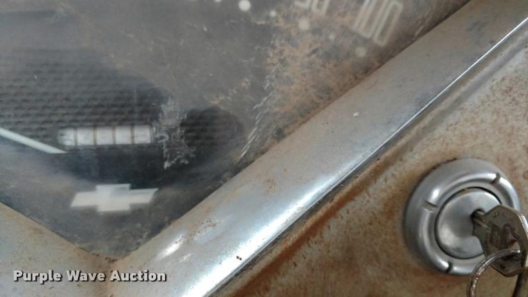 image for item DA5535 1957 Chevrolet flatbed truck