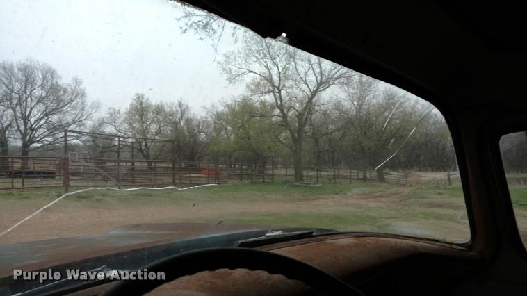 image for item DA5535 1957 Chevrolet flatbed truck