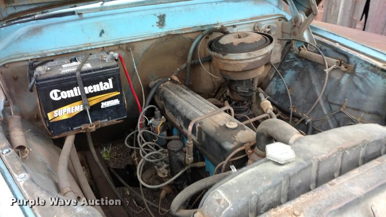 image for item DA5535 1957 Chevrolet flatbed truck