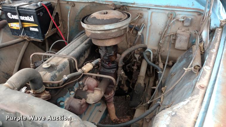 image for item DA5535 1957 Chevrolet flatbed truck