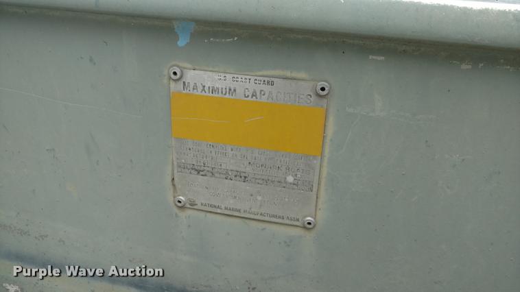 image for item DA5542 1984 Monark aluminum boat