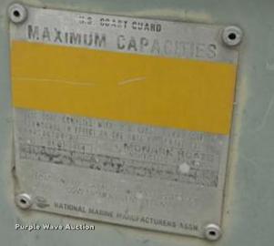 image for item DA5542 1984 Monark aluminum boat