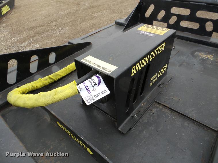 image for item DA7460 Extreme skid steer brush cutter