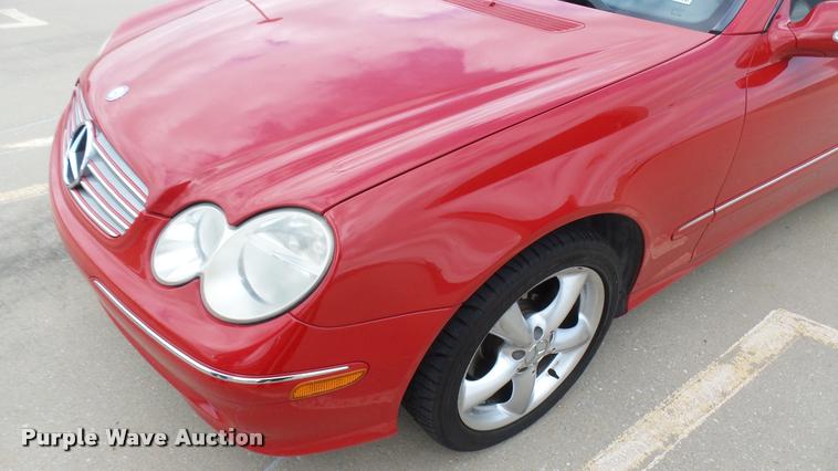 image for item DA7792 2005 Mercedes Benz CLK Class