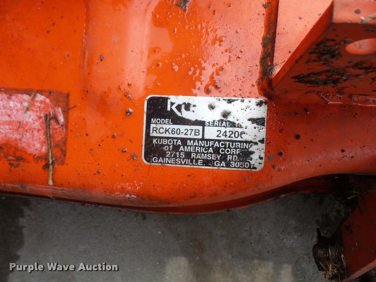 image for item DA8046 2003 Kubota B7800 MFWD tractor