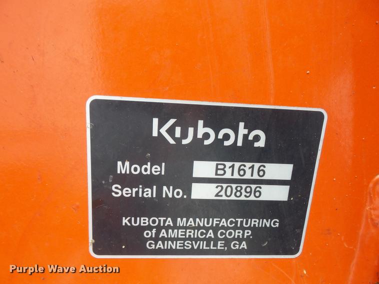 image for item DA8046 2003 Kubota B7800 MFWD tractor